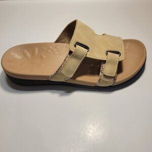 Megnya Soft Arch Orthopedic Slide Cushion Planter Fascitis Recovery Sz 7.5 Beige